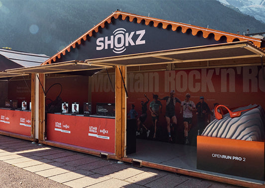 Shokz ha presentato i nuovi auricolari durante le finali dell'UTMB